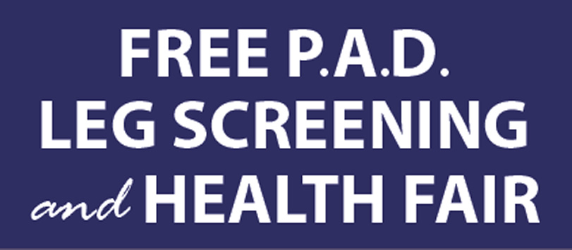 PAD Screening & Health Fair Event - Peripheral Vascular Associates