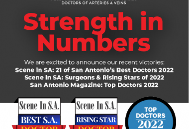 PVA Recognized as San Antonio’s Top Doctors, Best Physicians, Best Vascular Surgeons & Rising Stars of 2022! - Periperal Vascular Associates