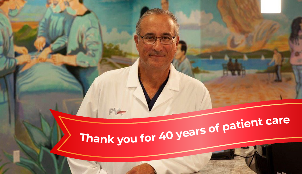 Peripheral Vascular Associates Salutes Dr. Daniel D. Tamez, Retiring After 40 Years of Patient Care - Peripheral Vascular Associates